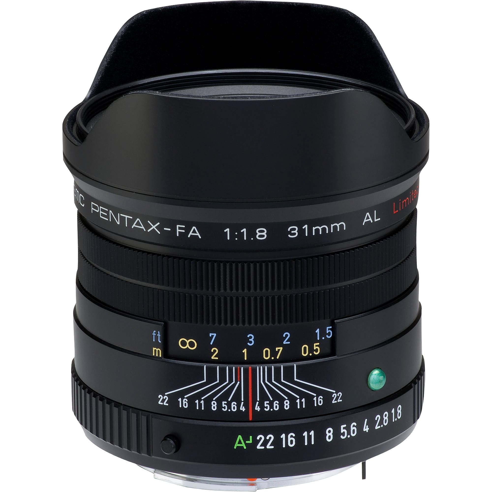 Объектив Pentax SMC FA 31mm f/1.8 AL Limited Black купить в Фото Про Центр