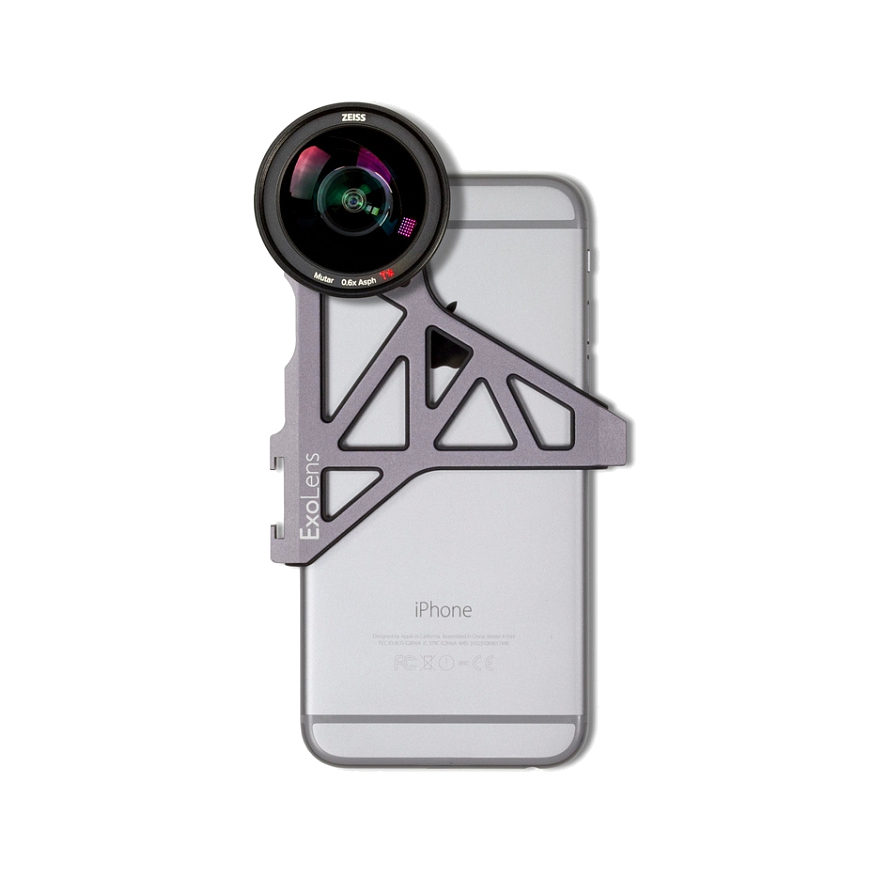 Carl Zeiss ExoLens с широкоугольным объективом ZEISS Mutar 0.6x Asph для  iPhone 6/6s купить в Фото Про Центр