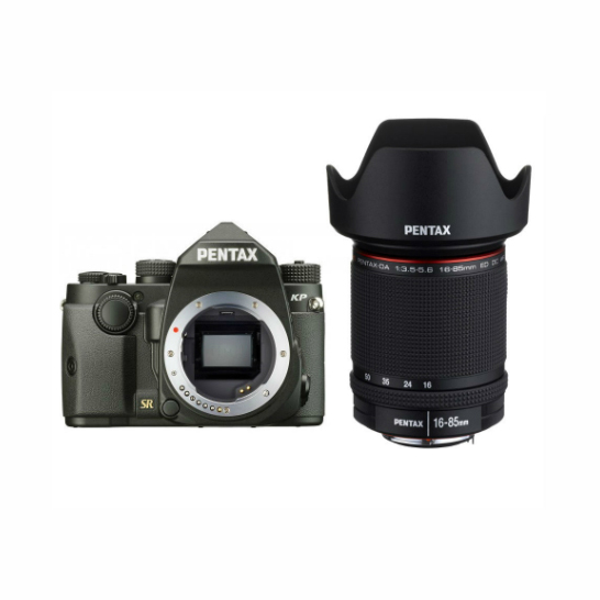 Фотокамера Pentax KP + объектив DA 16-85 WR + 3 рукоятки купить в