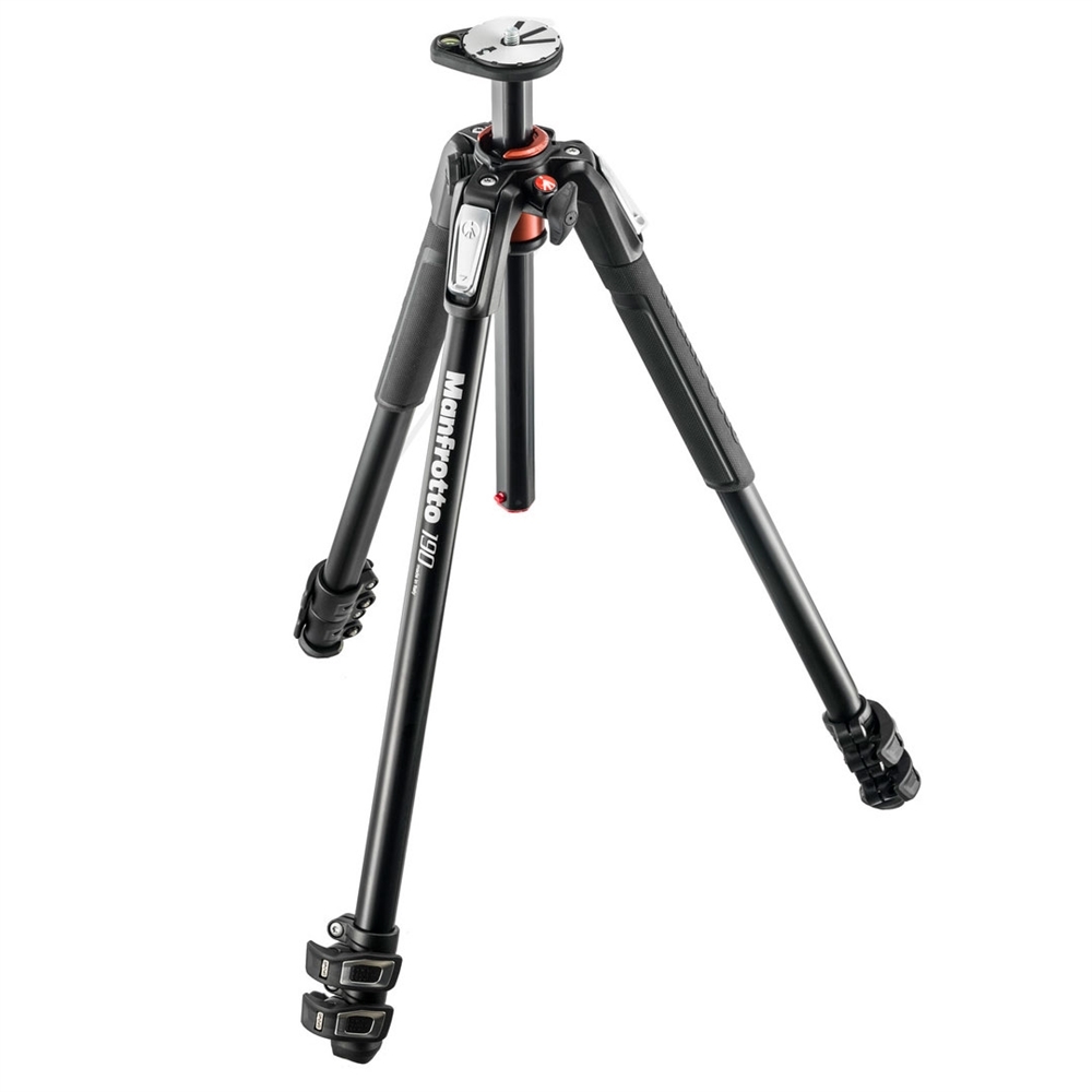 Штатив Manfrotto MT190XPRO3 190 ALU TRIPOD 3-S HORIZ. COL купить в