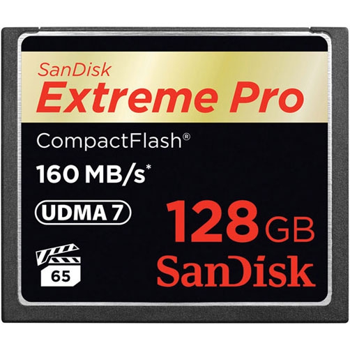 Sandisk Extreme Pro CompactFlash 128Gb 160 150 Mb s